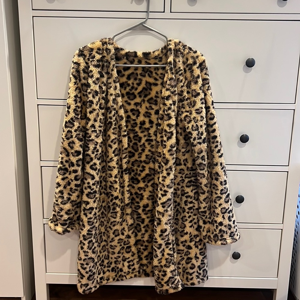 Leopard cardigan